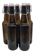 de Lot 10 bouteilles du bière en verre marron de 500 ml possédant bouchon basculant en plastique