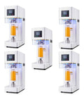 Automatic Sealing Can Machine – Adjustable 4567 Height Can Caliber 55mm/ 216 Inch Smart LCD for Cans Jars Bottles White