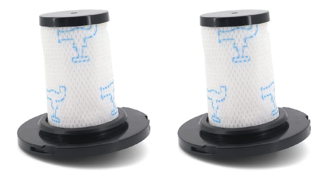 Lot de 2 filtres Hepa destiné à XForce Flex 1160 Modèles RH98 XForce Flex 1460 Modèles RH99 Aspirateur balai sans fil Alternative à ZR009007