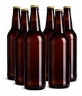Lot – Bouteilles de bière de 500 ml bouchons dorés de 26 mm 40