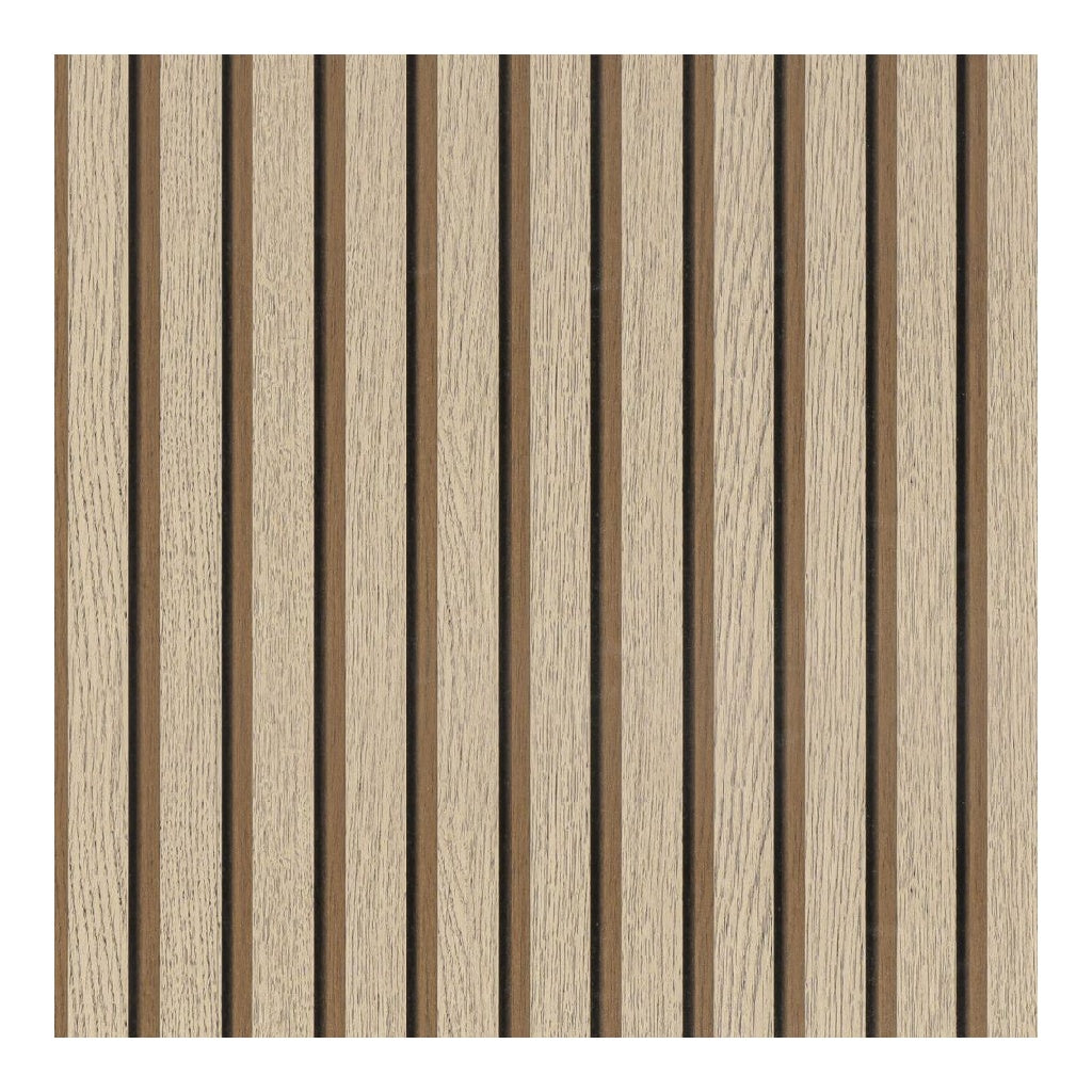 Peint Papier Moderne Aspect BoisAutocollant Papier Adhesif pour Meuble3D Effet TasseauxAmovible Vinyle Papier Adhesif pour MeubleCuisineArmoiresMarron Bois Rayures44cmx10m