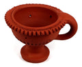 Cup Dhuni Brûleur dans terre cuite naturelle fait à la main avec poignée 114 cm
