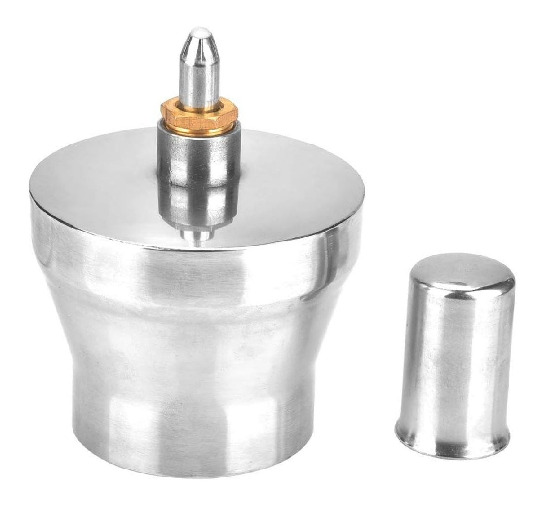 à Alcool Lampe 450 ML en Acier Inoxydable Brûleur à Alcool épaissi possédant Vis Et Mèche Chimie Dentaire Lad Lampe