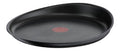 Poêle crêpe Fonte d'aluminium 27 cm Noir
